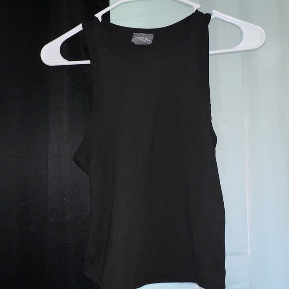 Olivia Rae Tops - Olivia Rae Black Crop Sleeveless Tank